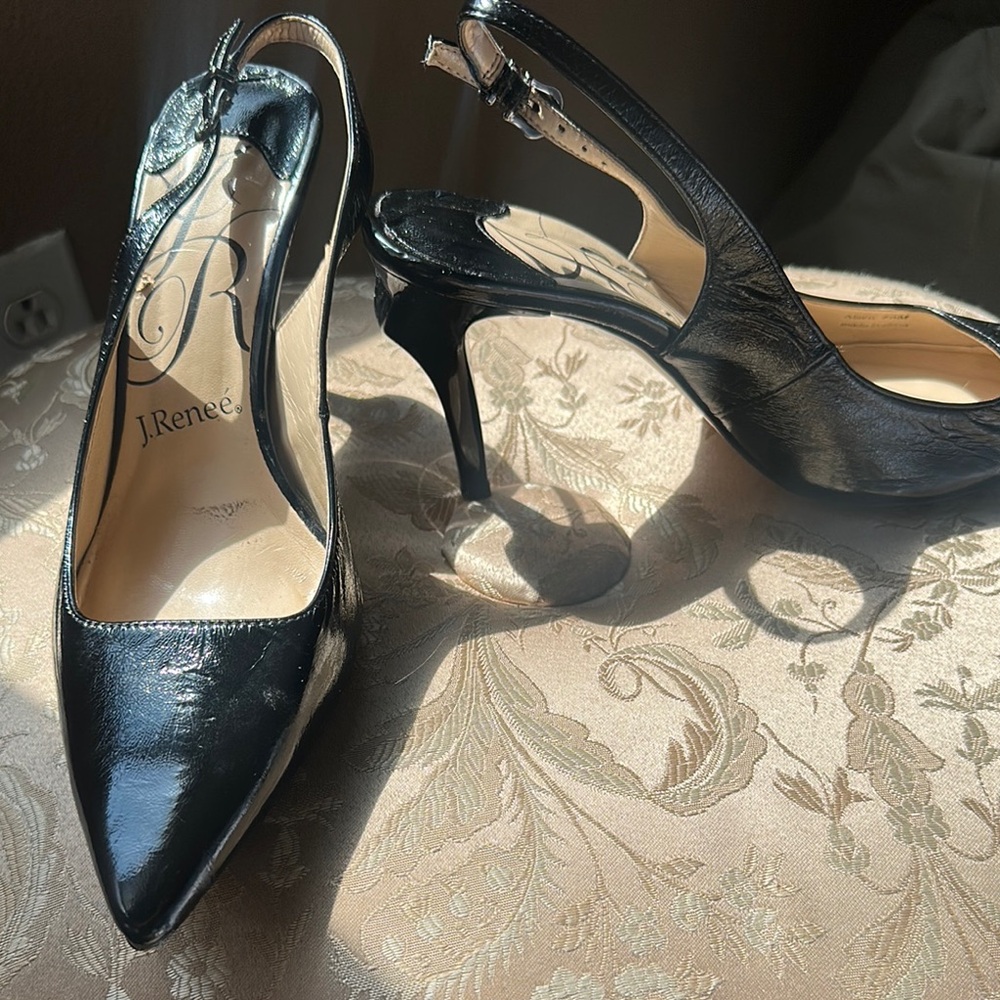 J.Renee Black Elegant Heels